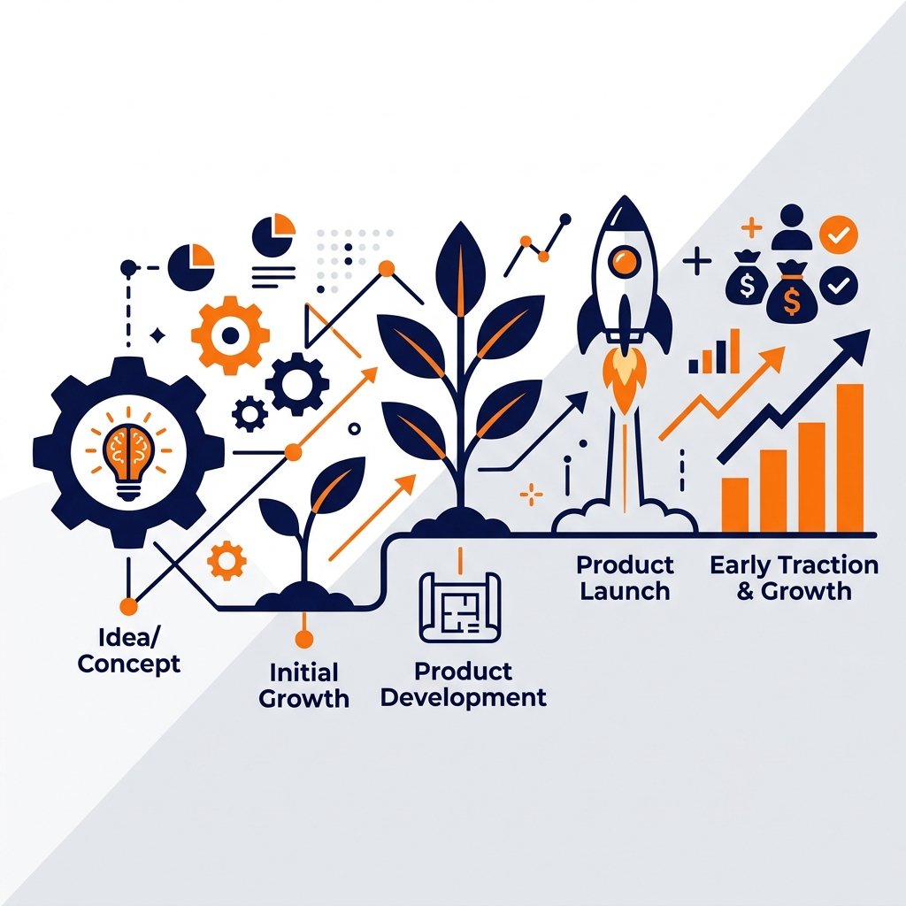 Idea Stage to Early Traction: What Kind of Funding Should Your Startup Raise at Each Stage?